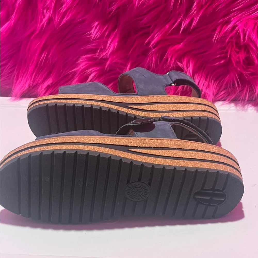 Ladies MOBILS Blue Sandals